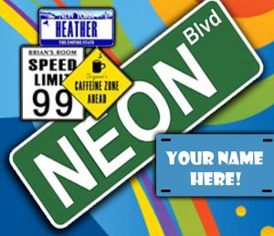 Sign Shop- Make your own street sign with text of your choice.