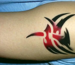 Airbrush Tattoos- Choose an airbrush tattoo design from our airbrush tattoo professional!