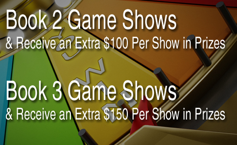 book multiple game shows