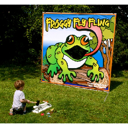 Carnival Game - Froggy Fly Flinger