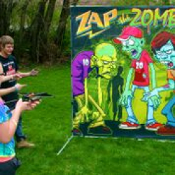 Carnival Game - Zap the Zombies