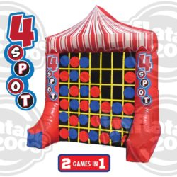 Carnvial game - 4 spot inflatable