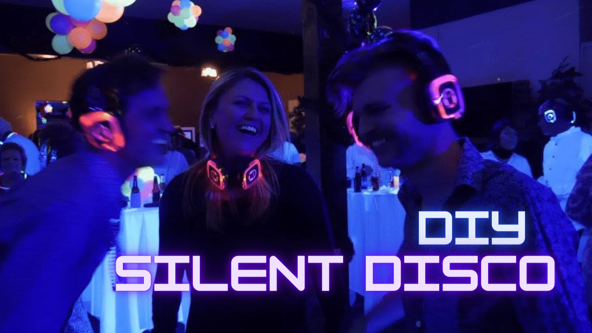 Unforgettable Glow Event Experiences diy silent disco