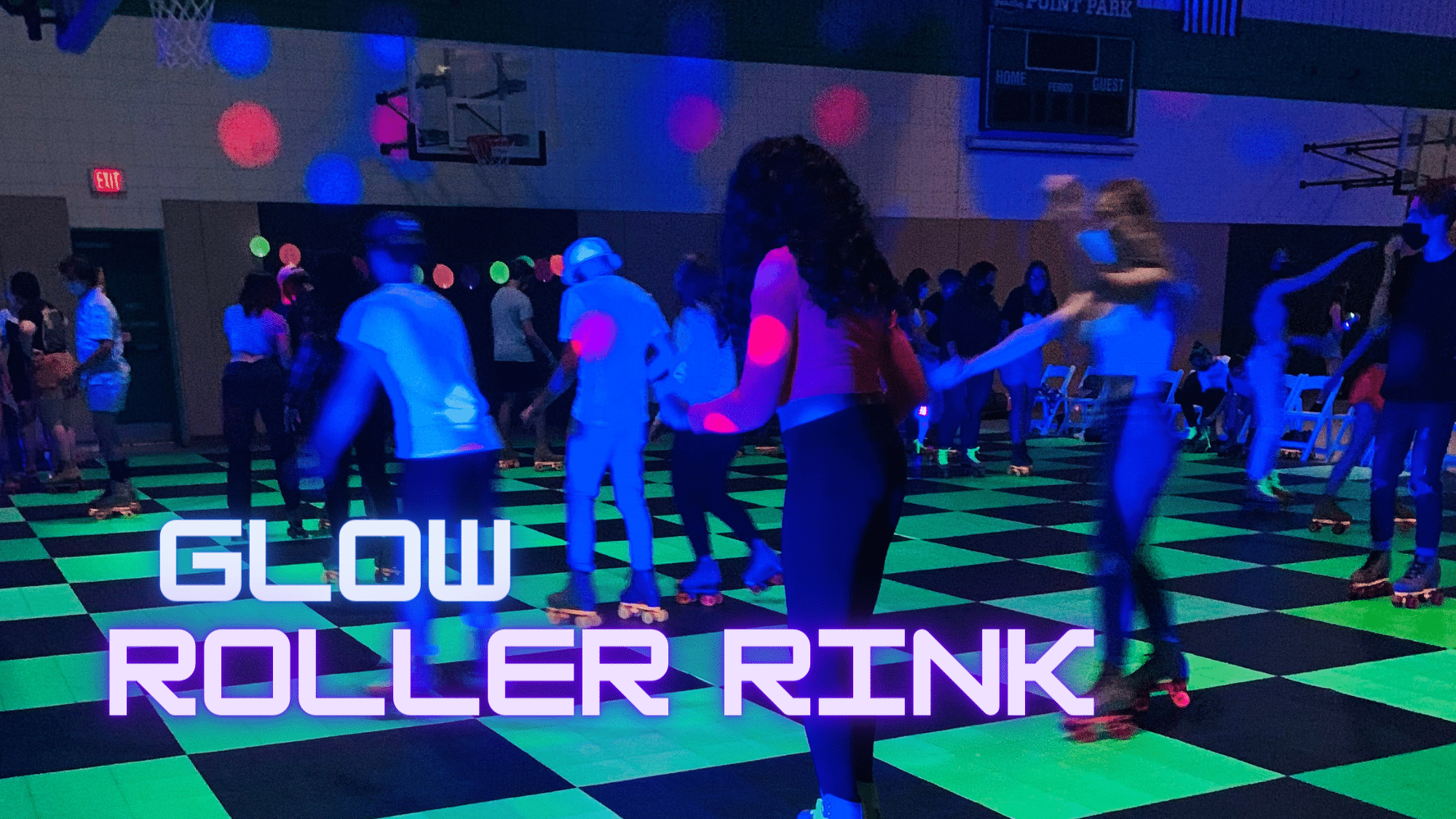 Unforgettable Glow Event Experiences glow roller rink