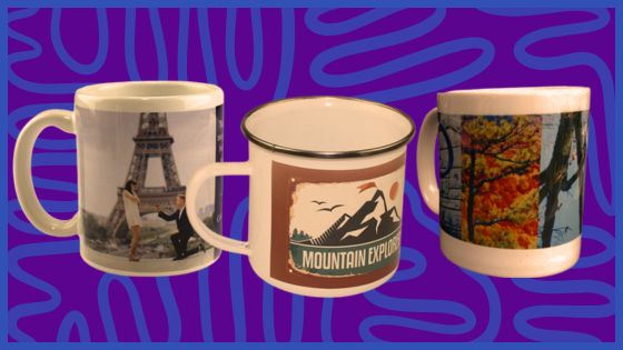 Deck Your Dorm with Make and Takes Custom and Photo Mugs