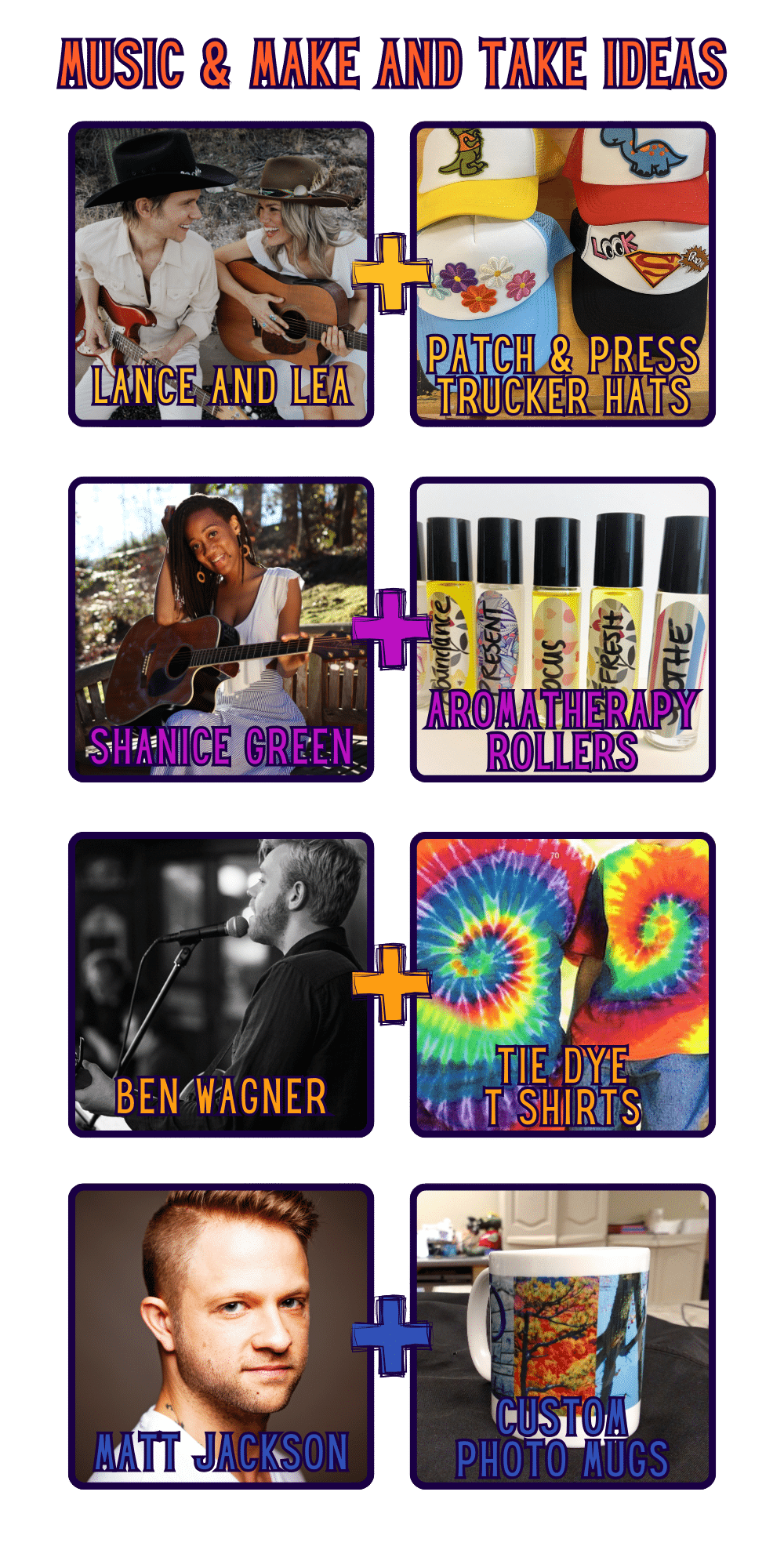 Music & Make and Takes