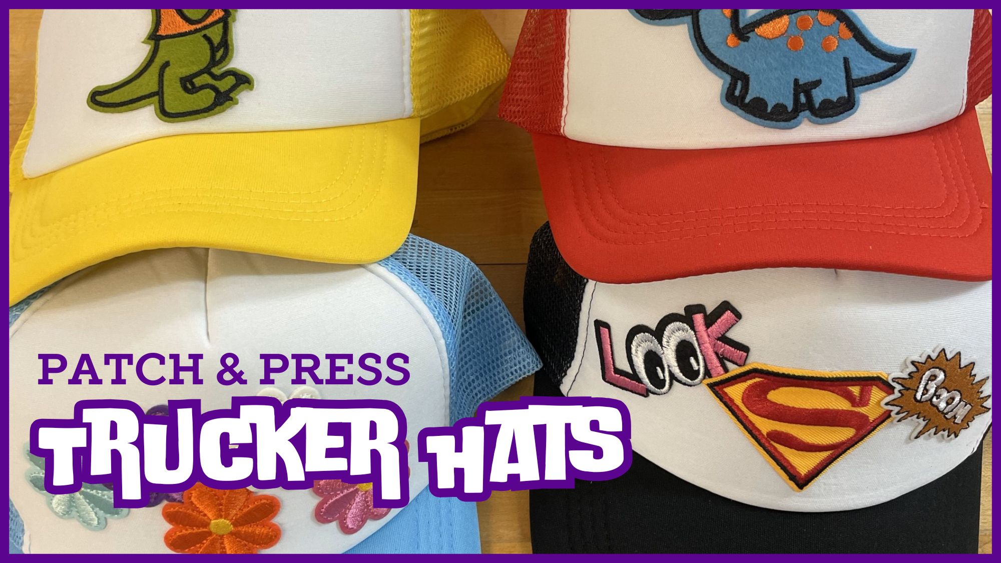 2024 Year in Review Patch & Press Trucker Hats