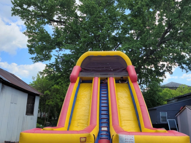 22 ft Dual Lane Slide (Dry)