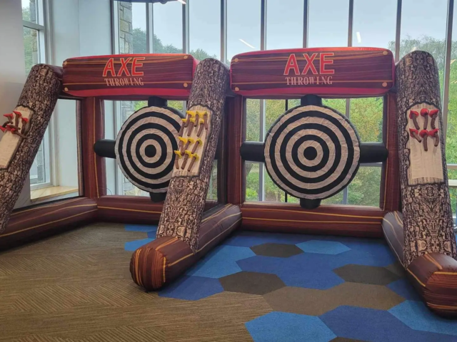Inflatable Axe Throwing
