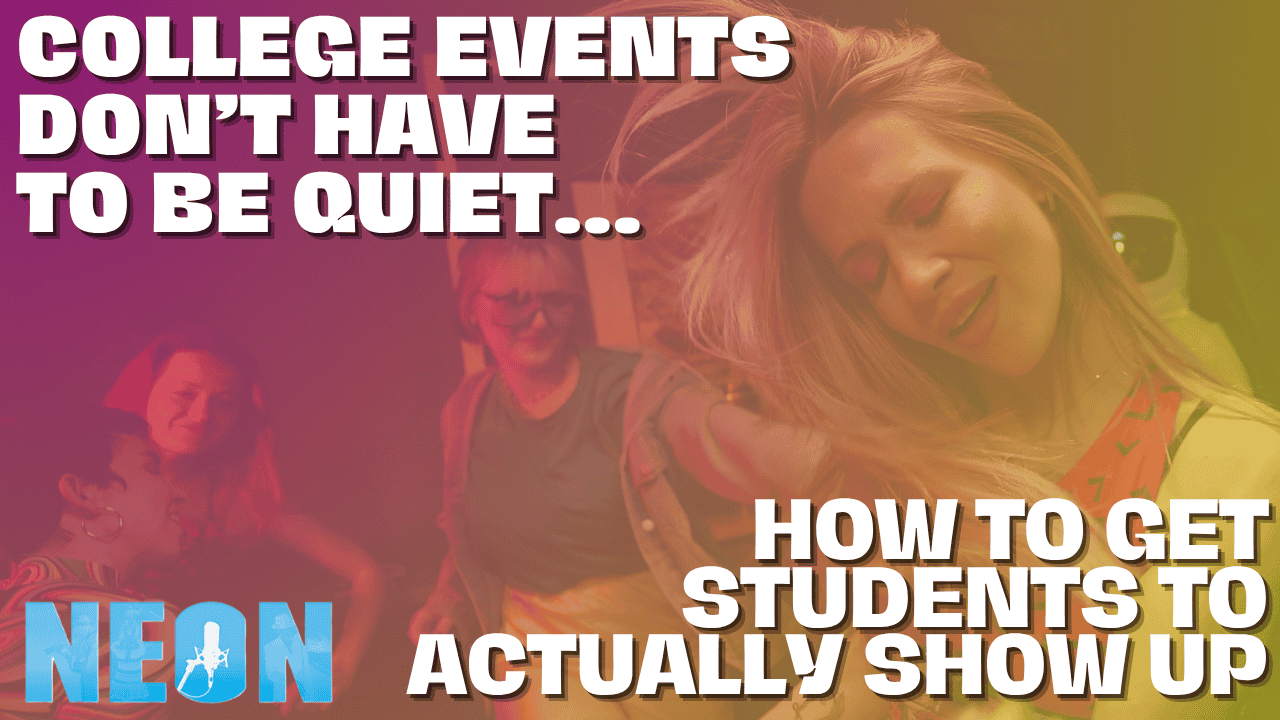 Blog image about college event participation.