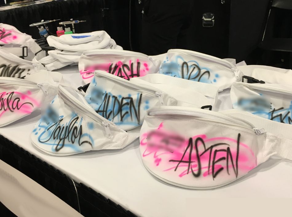 airbrush fanny packs