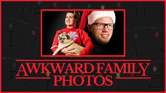 Stranger Things Event Package: Step Into the Upside Down with Neon Entertainment awkward family photos