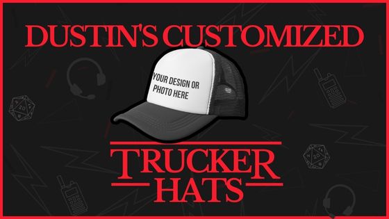 Stranger Things Event Package: Step Into the Upside Down with Neon Entertainment Custom Photo Trucker Hats
