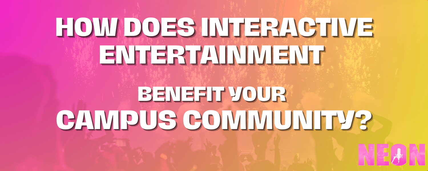 thumbnail for a blog about interactive entertainment and college communities