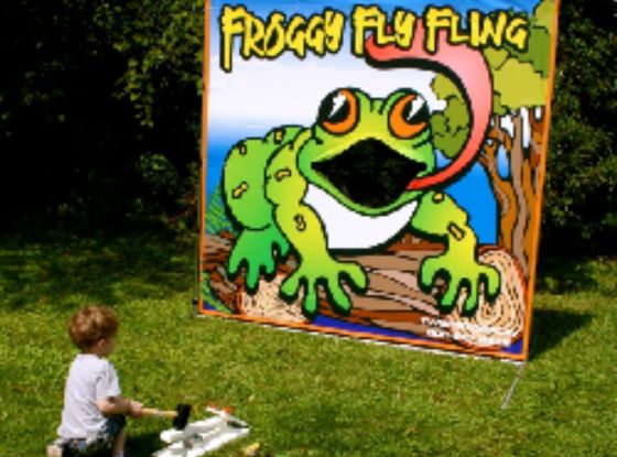 Carnival Game - Froggy Fly Flinger