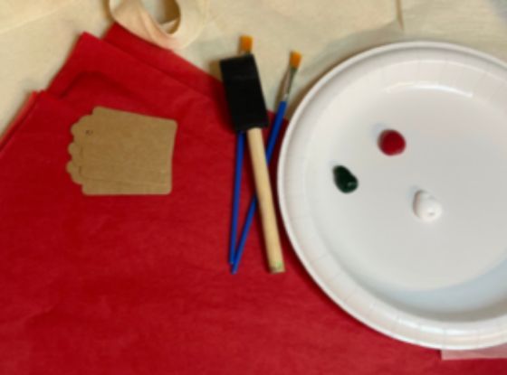 paint your own gift bag