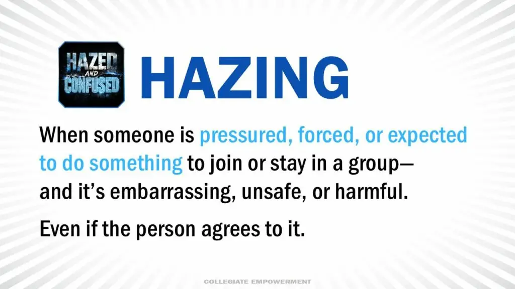 Hazed and Confused Slide Summary (3)
